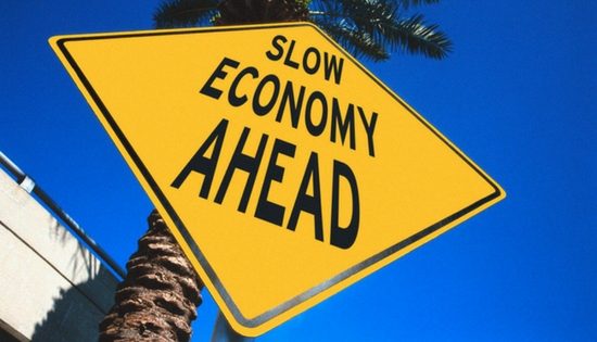 read sign reading slow economy ahead