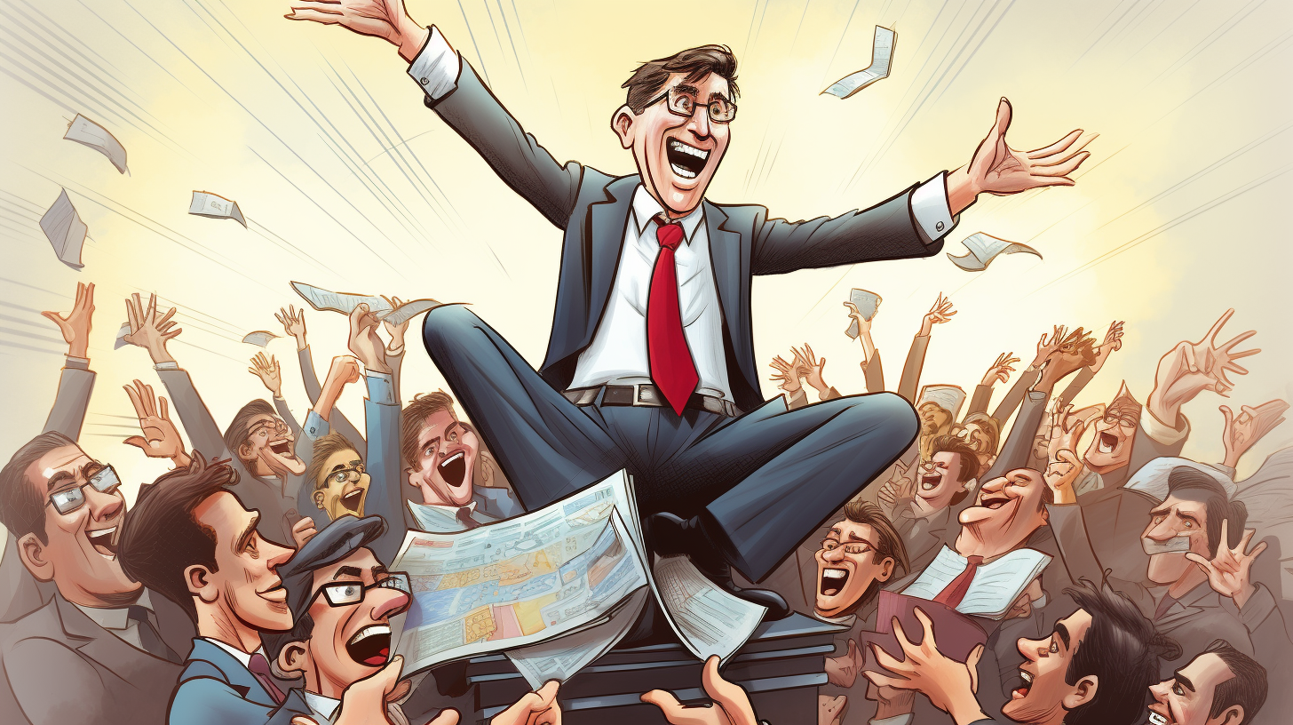 Government official celebrates job growth